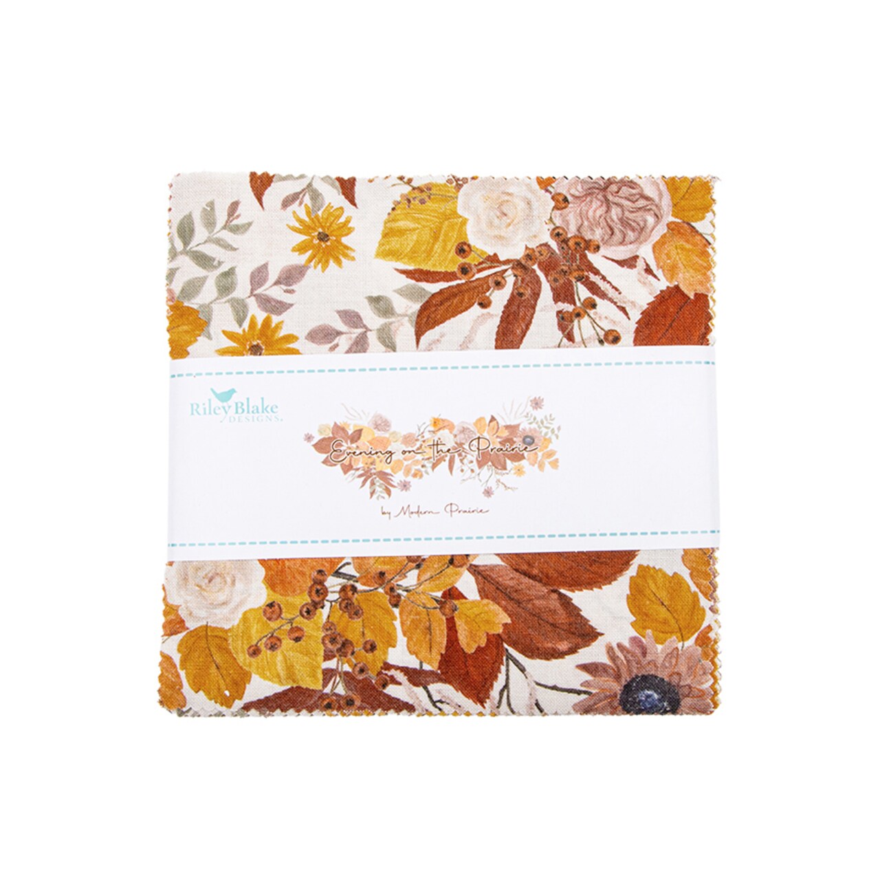 Evening on the Prairie 5" Square Pack (Charm Pack / 5" Stacker) by for Riley Blake (5-16740-42)